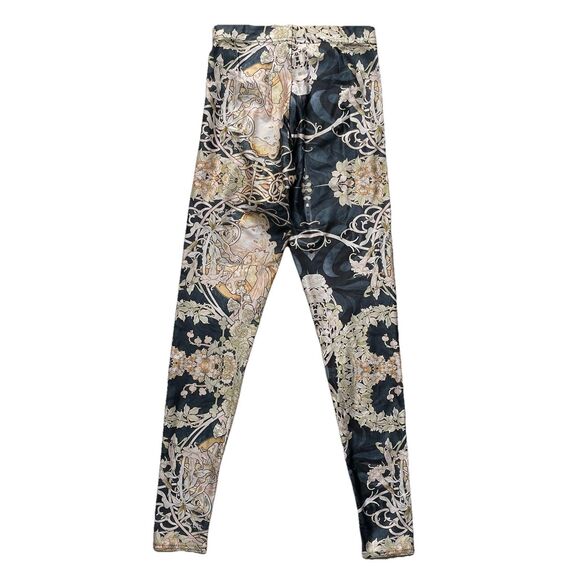 Black Milk Limited Alphonse Mucha Leggings Size Small Multicolor Print Leggings - Picture 3 of 12